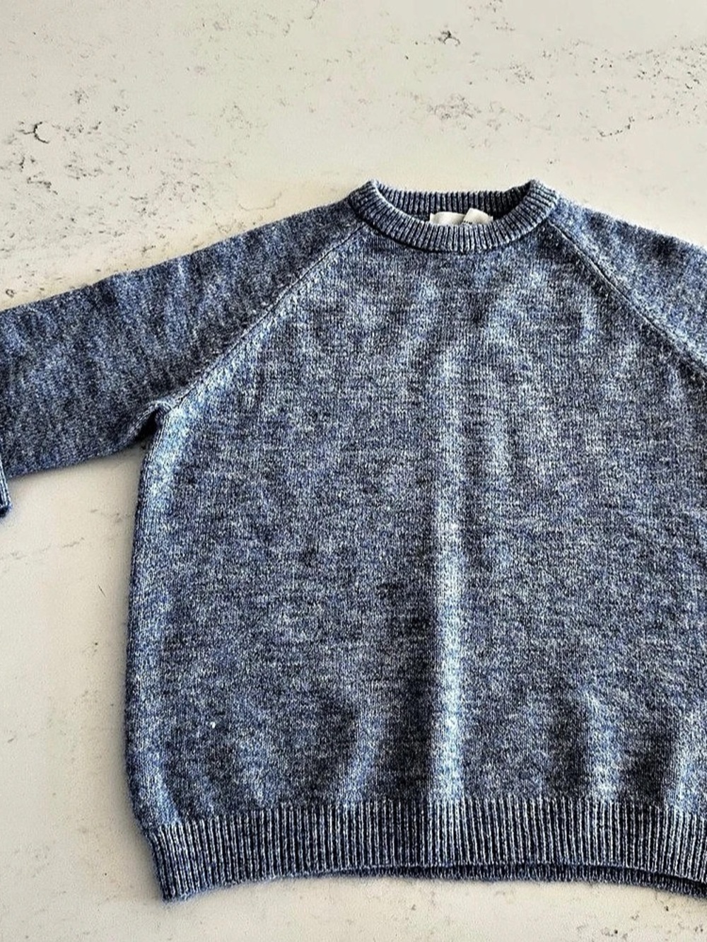 H&M Blue Raglan Sweater Boys 5T/6 NWT